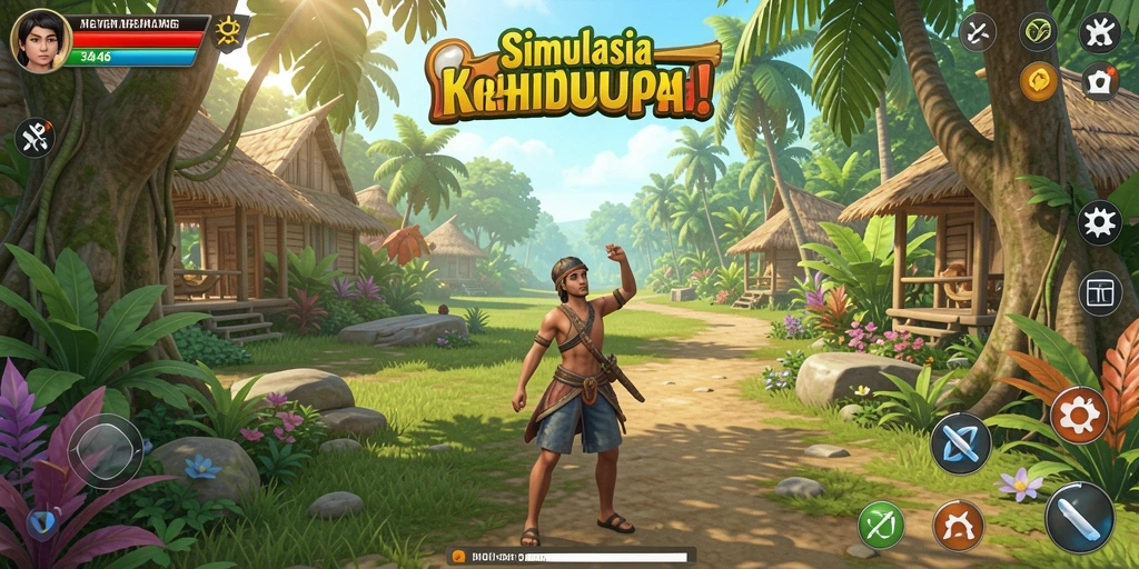 Tampilan gameplay 3446 yang menarik dan interaktif.