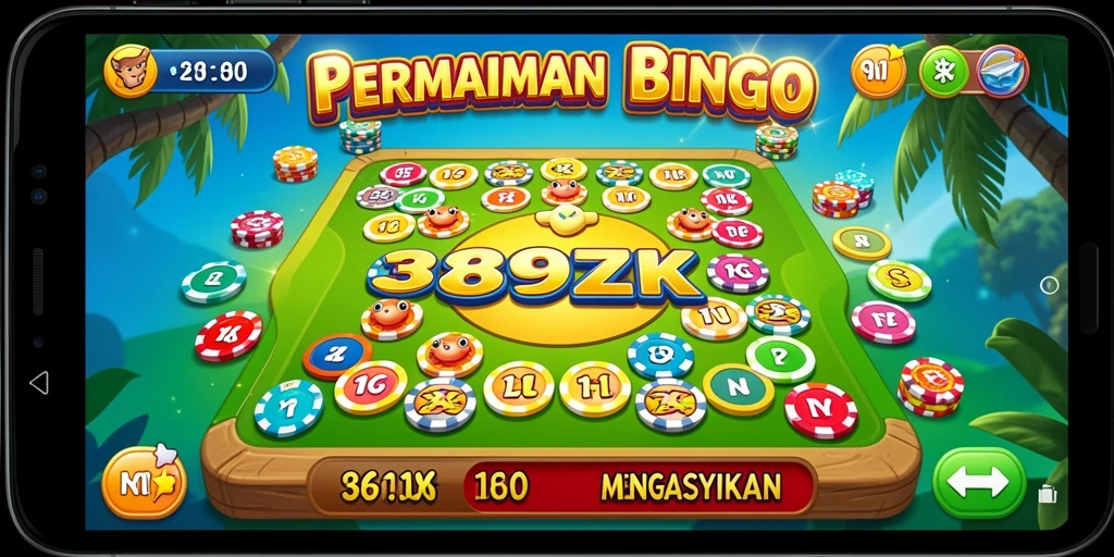 Tampilan gameplay seru saat bermain Bingo di 369ZK.