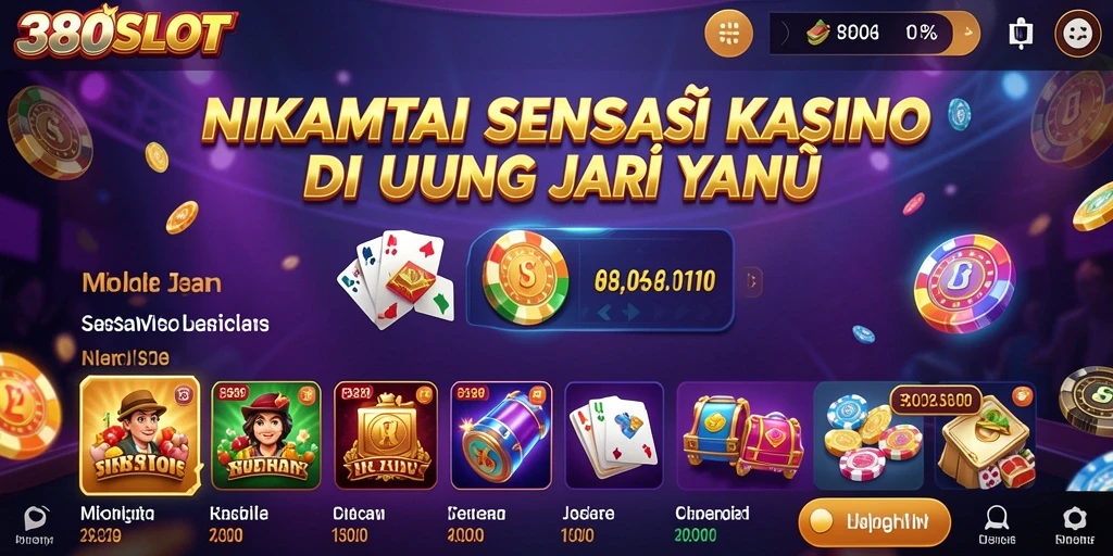 Tangkapan layar gameplay 380SLOT dengan tampilan menarik dan interaksi yang seru.