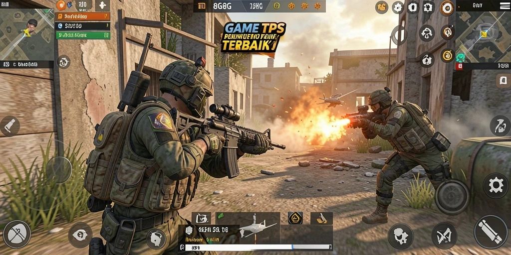 Tampilan luar biasa dari gameplay TPS yang mendebarkan.