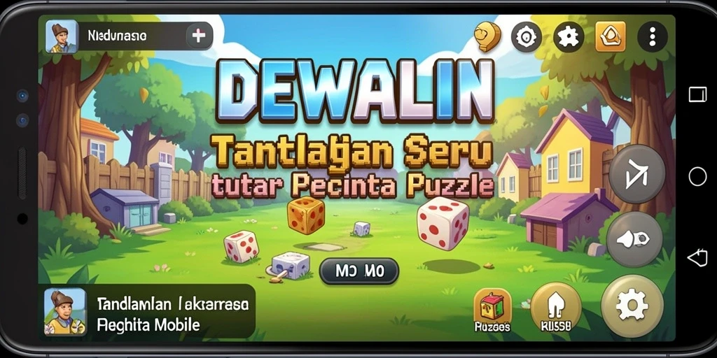 Tampilan gameplay DEWALIN yang menarik dan penuh warna.