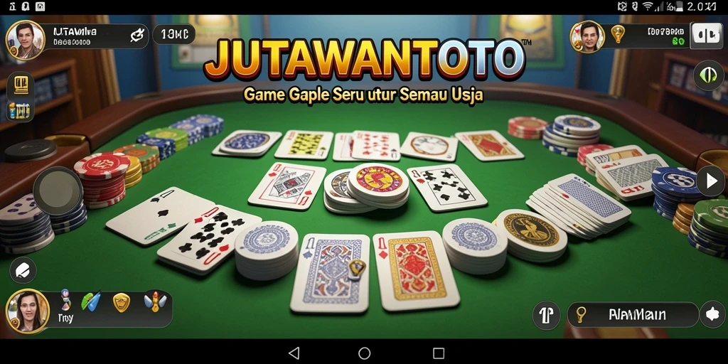 Screenshot tampilan gameplay JUTAWANTOTO yang seru dan interaktif.