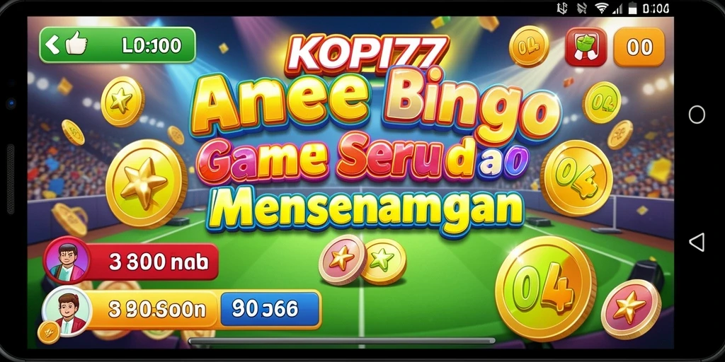 Tampilan gameplay seru dalam KOPI77 yang penuh warna.