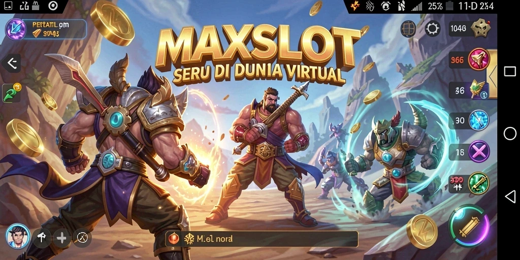 Screenshot dari MAXSLOT menampilkan aksi Fighting yang seru.