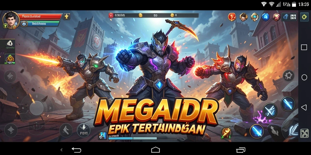 Gameplay seru dengan pertarungan yang cepat dan intens.