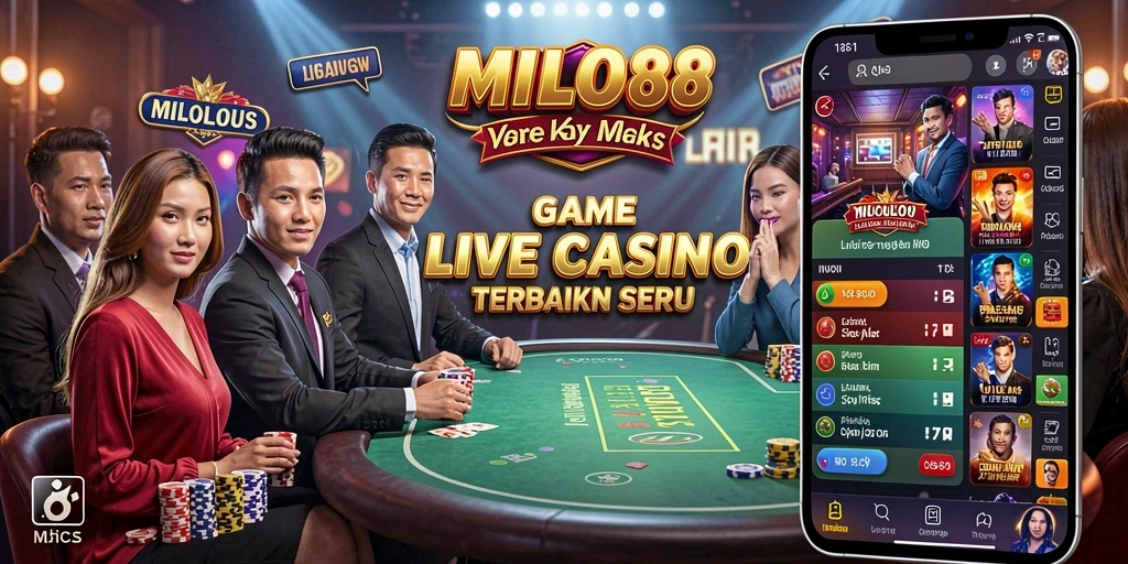 Screenshot gameplay Live Casino yang menarik dan interaktif.
