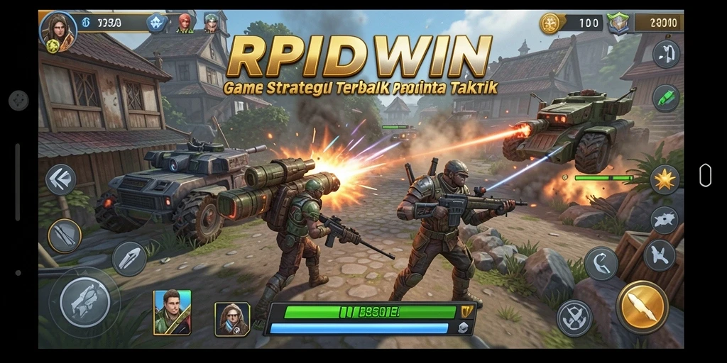 Gameplay menarik dari RPIDWIN dengan strategi dalam aksi.